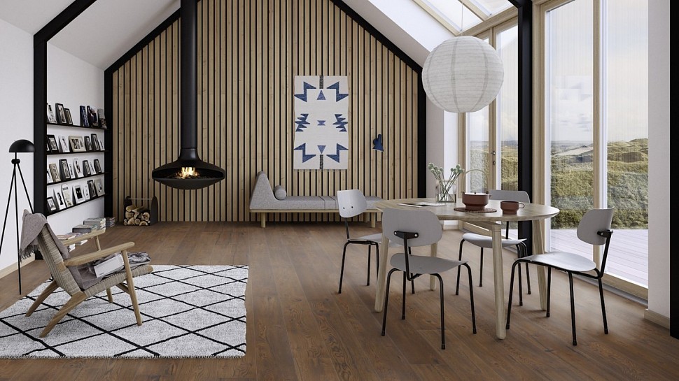 Паркетная доска BOEN ДУБ ANTIQUE BROWN SNGVZKWD Паркетная доска BOEN ДУБ ANTIQUE BROWN SNGVZKWD