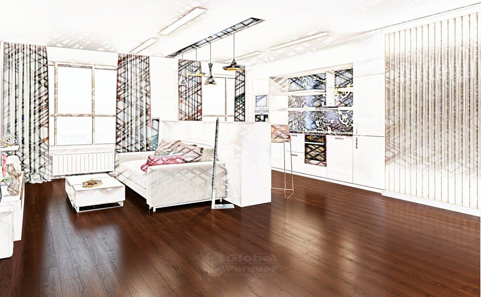 Паркетная доска Global Parquet Дуб Pine Nut (Кедр) Паркетная доска Global Parquet Дуб Pine Nut (Кедр)