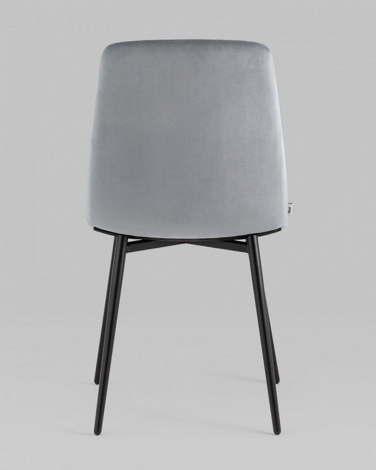 Стул Одди велюр серый