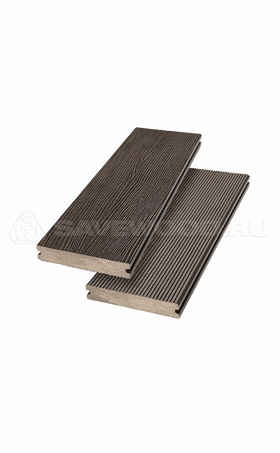 Террасная доска SW Abies Темно-коричневый 4м