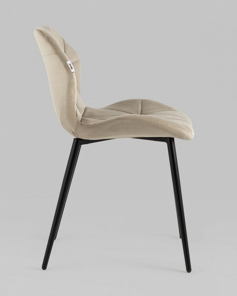 Стул Эдвин велюр капучино Стул Эдвин велюр капучино